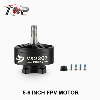 TOP2207 1900KV/2050KV 4-6S Brushless Motor for 5-6 inch FPV