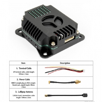 3W-5.8G VTX Drone Video Transmitter