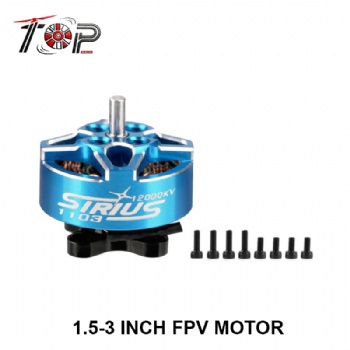 TOP1103 8000KV/11000KV 2-4S Brushless Motor for 1.5-3inch FPV