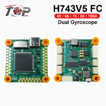 TOP H743V5 Dual Gyroscope FC 2-12S for FPV / FPV DIY